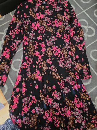 Vestido Desigual flores M