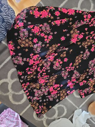 Vestido Desigual flores M