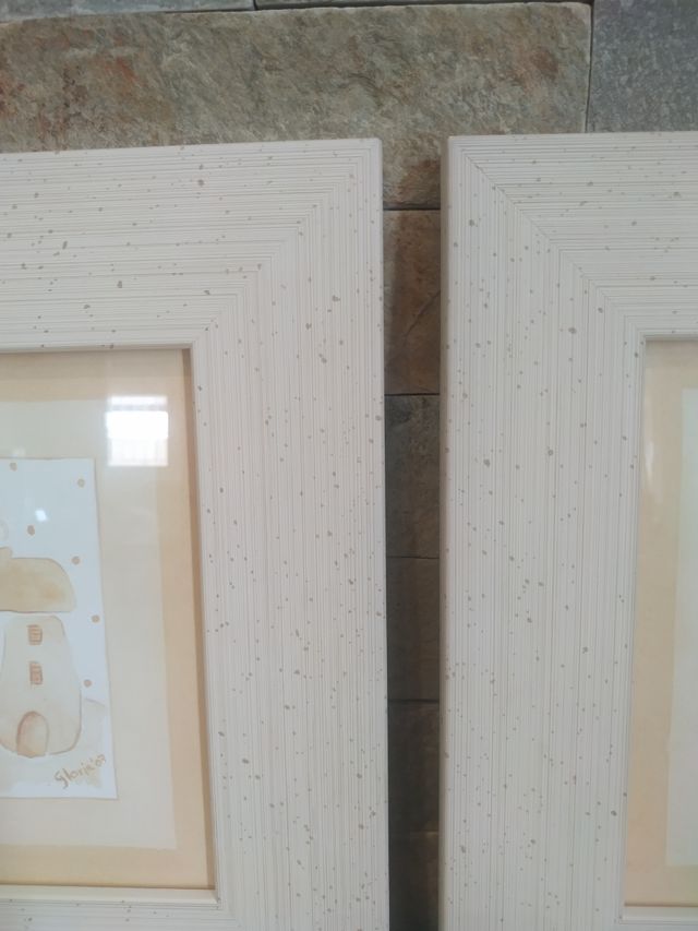 2 Cuadros pintados a mano