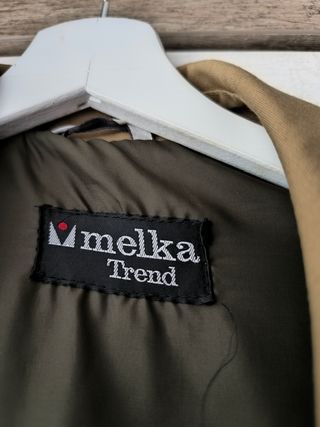 Gabardina Melka XL beige vintage