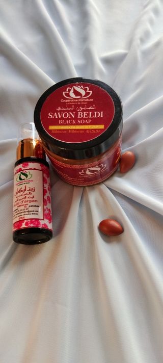 Lote de argan perfumado jabon+aceite 