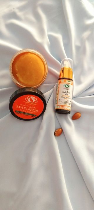 Lote de argan perfumado jabon+aceite 