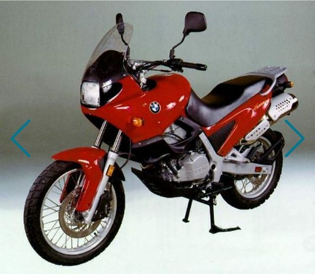 BMW F650 (1999) - Roja