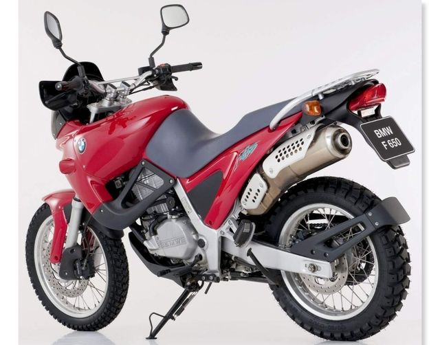 BMW F650 (1999) - Roja