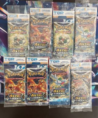 Lotto bustine Pokémon art set