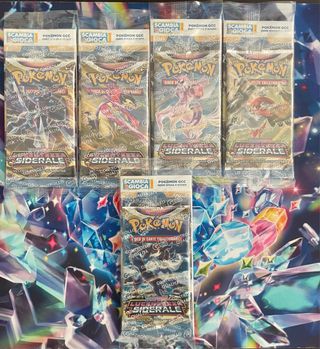 Lotto bustine Pokémon art set