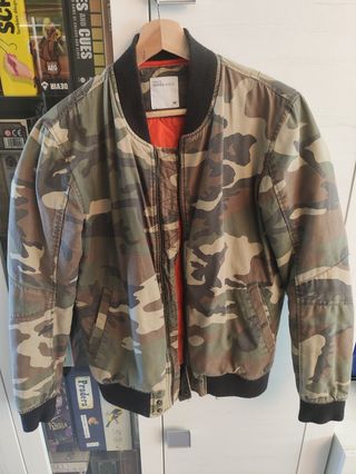 Cazadora Bomber SuiteBlanco M camuflaje