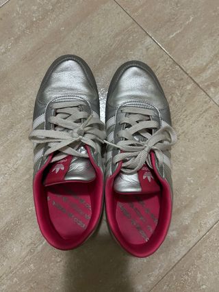 Zapatillas Adidas Plata Mujer