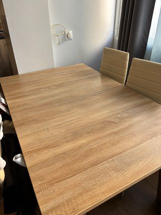 Mesa comedor 4 sillas - madera
