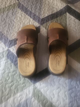 Sandalias Clarks Marrón - Talla 41.5