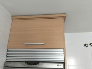 Cocina con encimera- c