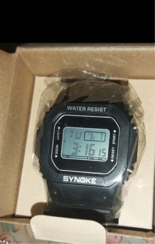 Reloj táctico negro