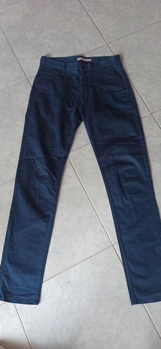 NUEVO Pantalón azul hombre, talla 38