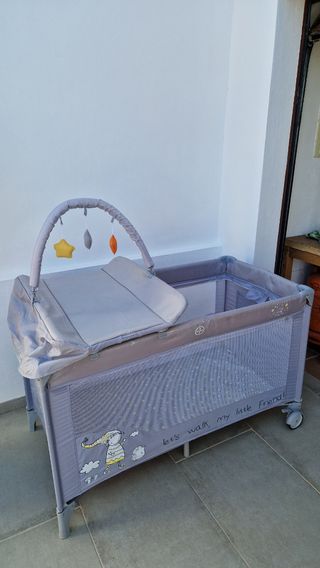 Cuna plegable de viaje para niñ@