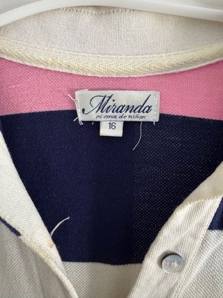 Vestido rayas Miranda niña