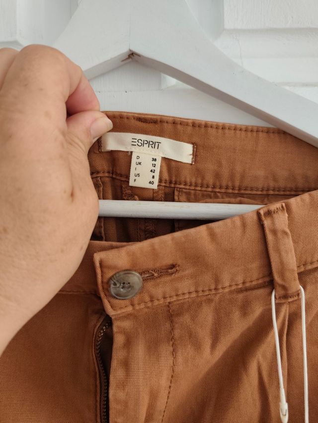 Pantalones marrón hombre