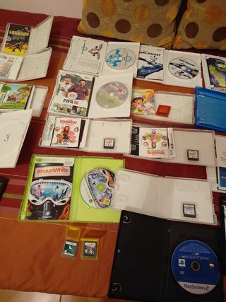 Juegos Wii, Xbox 360, DS y PS2