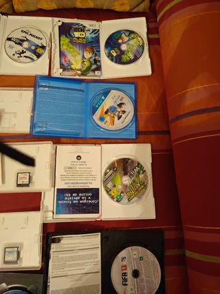Juegos Wii, Xbox 360, DS y PS2