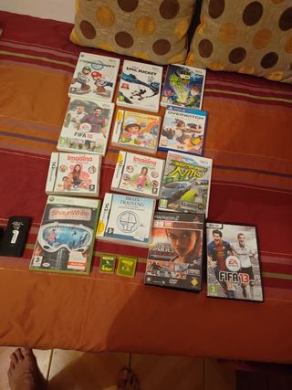 Juegos Wii, Xbox 360, DS y PS2