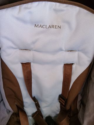 Carrito Maclaren Plegable Azul