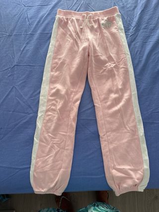 Pantalones deportivos Gap niña rosa