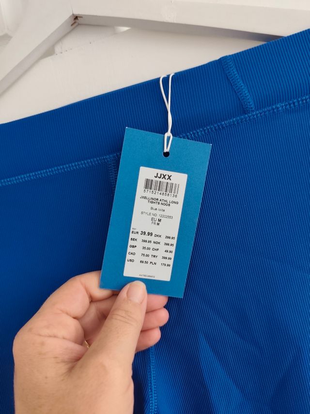 Leggins JJXX azul talla M