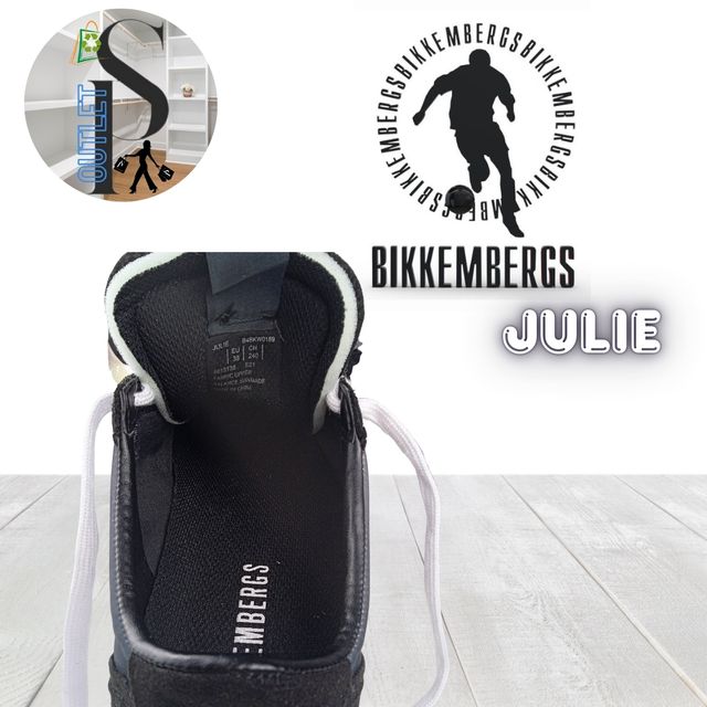 zapatillas mujer Bikkembergs Julie piel metalizada