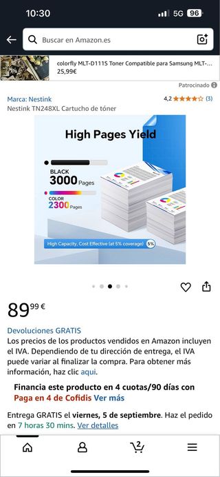 mycartridge TN248XL | Cartuchos de tóner
