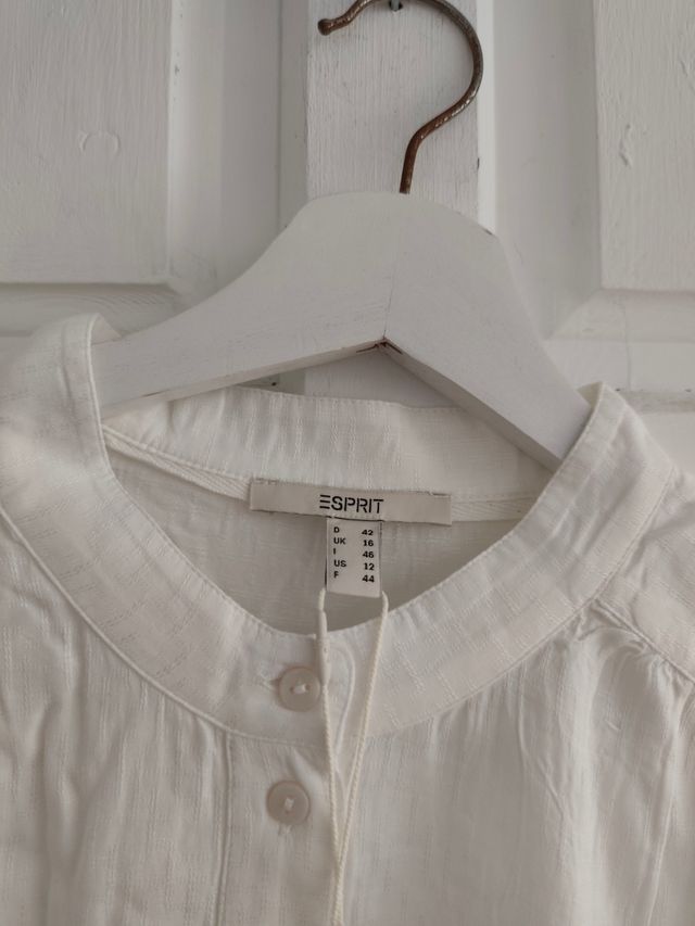 Camisa Esprit blanca - Talla XL