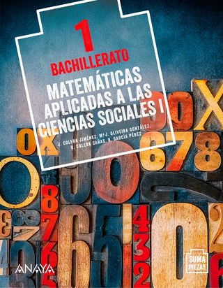 Libro matemáticas aplicadas 1 bachillerato anaya