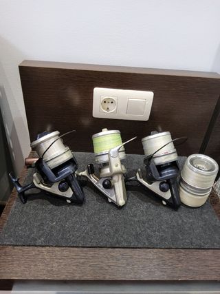 3 Carretes Shimano pesca