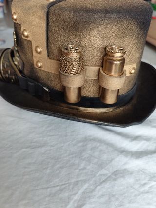 Cappello steampunk per bambini - oro e nero