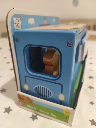 Bus Peppa Pig - Madera