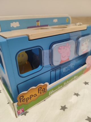 Bus Peppa Pig - Madera