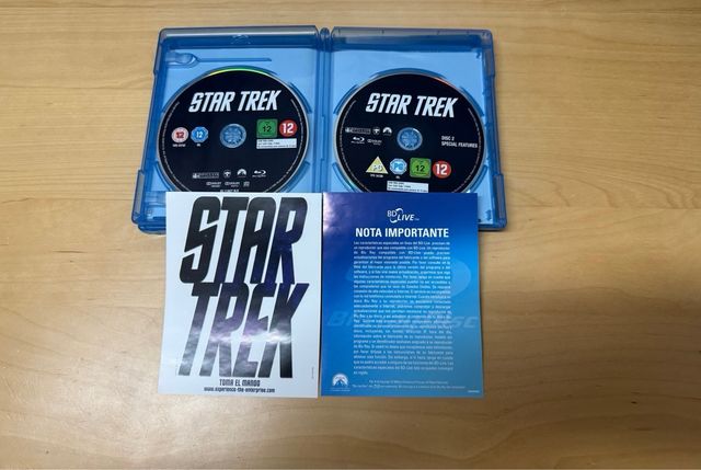 Pack Reboot Star Trek BluRay 3D - 3 películas