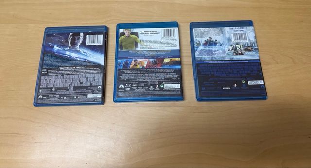 Pack Reboot Star Trek BluRay 3D - 3 películas