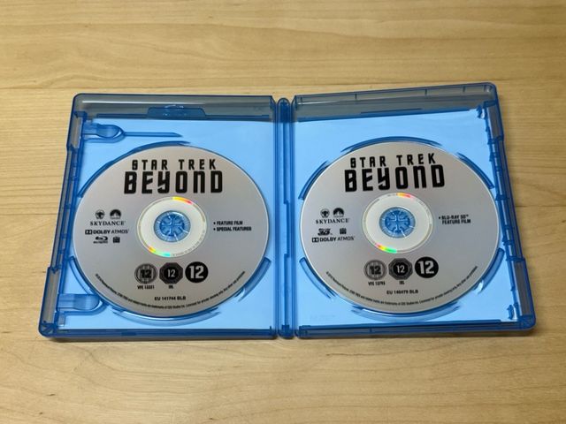 Pack Reboot Star Trek BluRay 3D - 3 películas