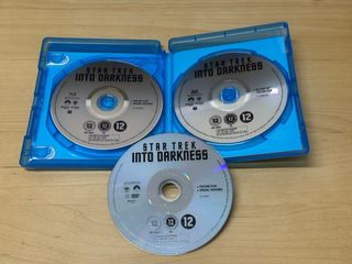 Pack Reboot Star Trek BluRay 3D - 3 películas