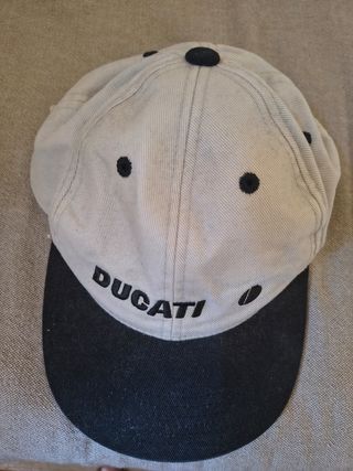 Cappellino Ducati beige/nero
