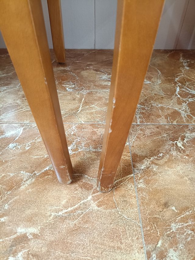 4 Sillas Comedor Madera - Rojas