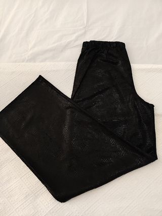Pantalón negro fiesta - Talla M