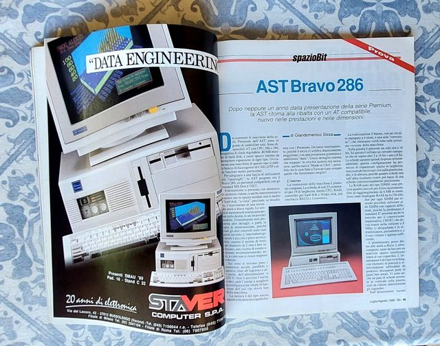 Rivista Bit anno 12 n.107 Luglio/Agosto 1989