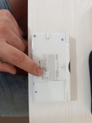 Nintendo DS Lite blanca