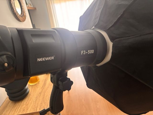 Flash Neewer F3-500 Portátil 500W