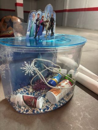 Pecera Frozen - Acuario Infantil