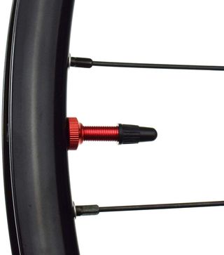 8 válvulas tubeless presta rojas 38mm