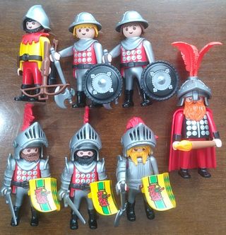 Playmobil Medievales 7 figuras aguila