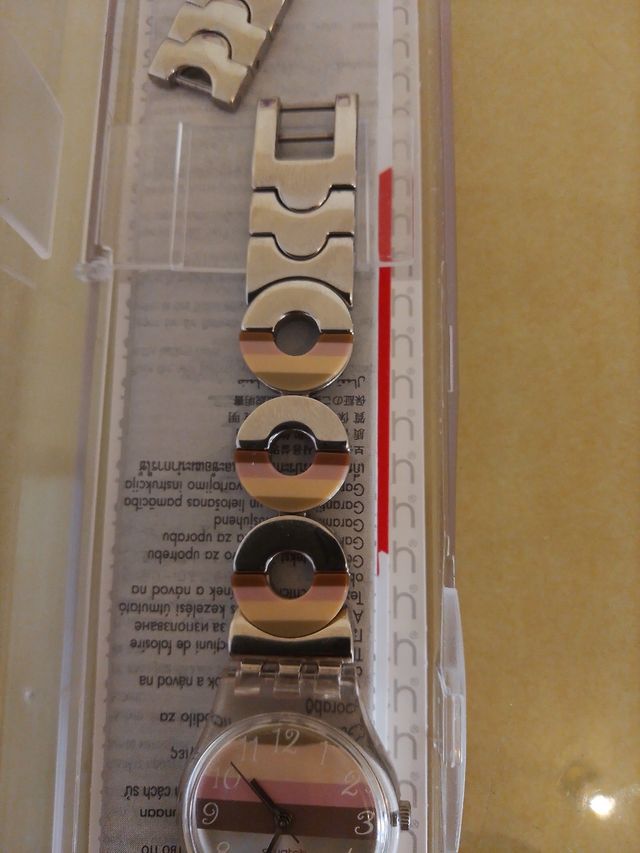 Orologio Swatch metallic Dune