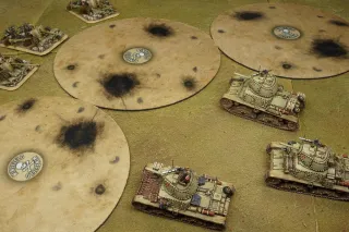 5 Campos minas Flames of War