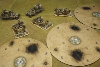 5 Campos minas Flames of War